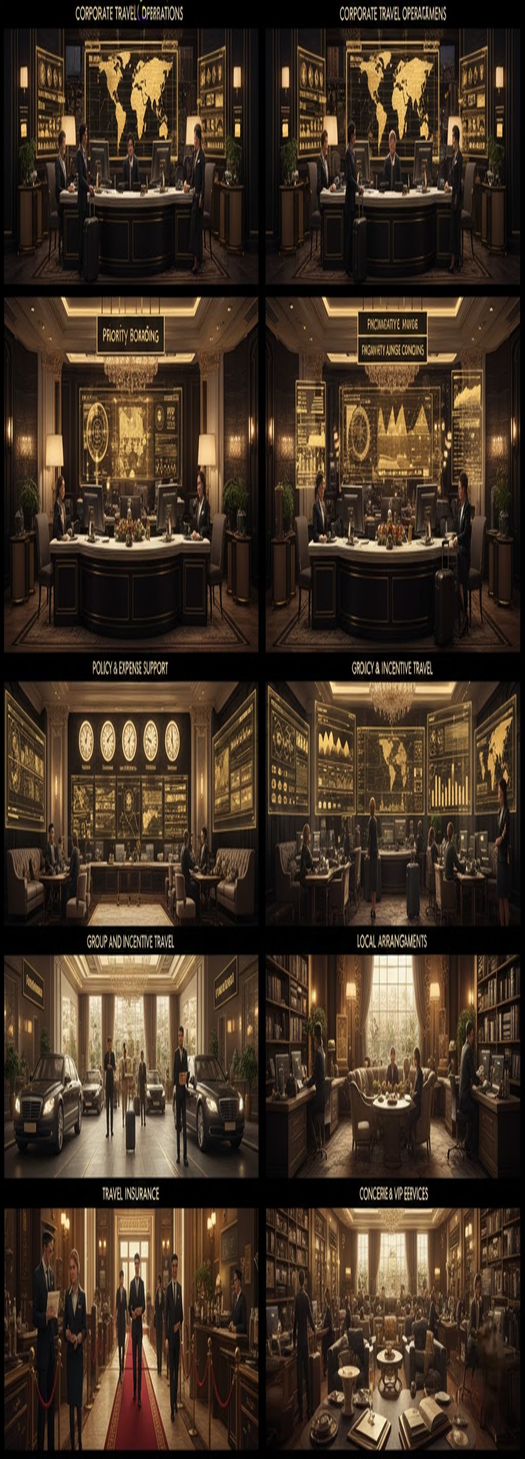 Travel management by Gold Toast Services